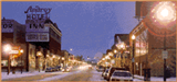 Downtown Hibbing at Night