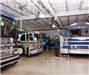 Buses in the  museum