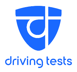 blue driving tests logo
