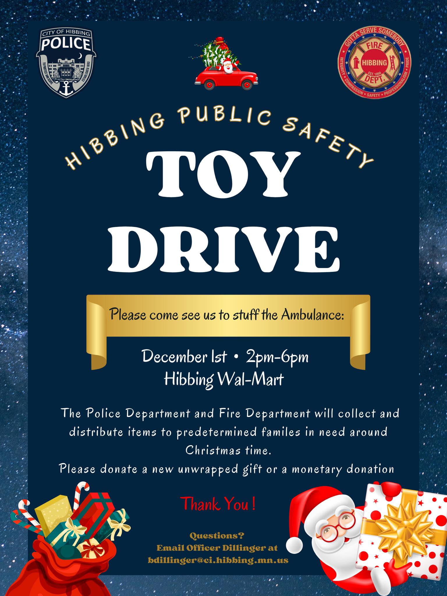 HibPubSafety Toy Drive 2023