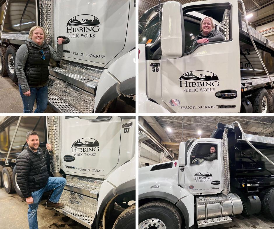 Dump Truck Name Collage