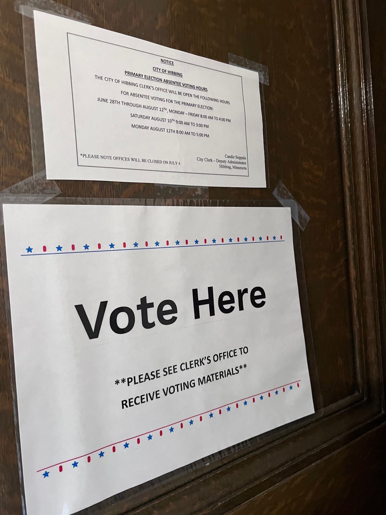 Primary Election Absentee Voting Starts 6.28.24