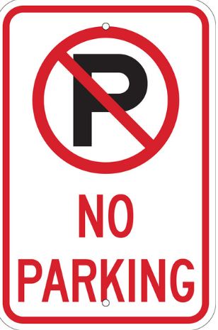 No Parking Sign
