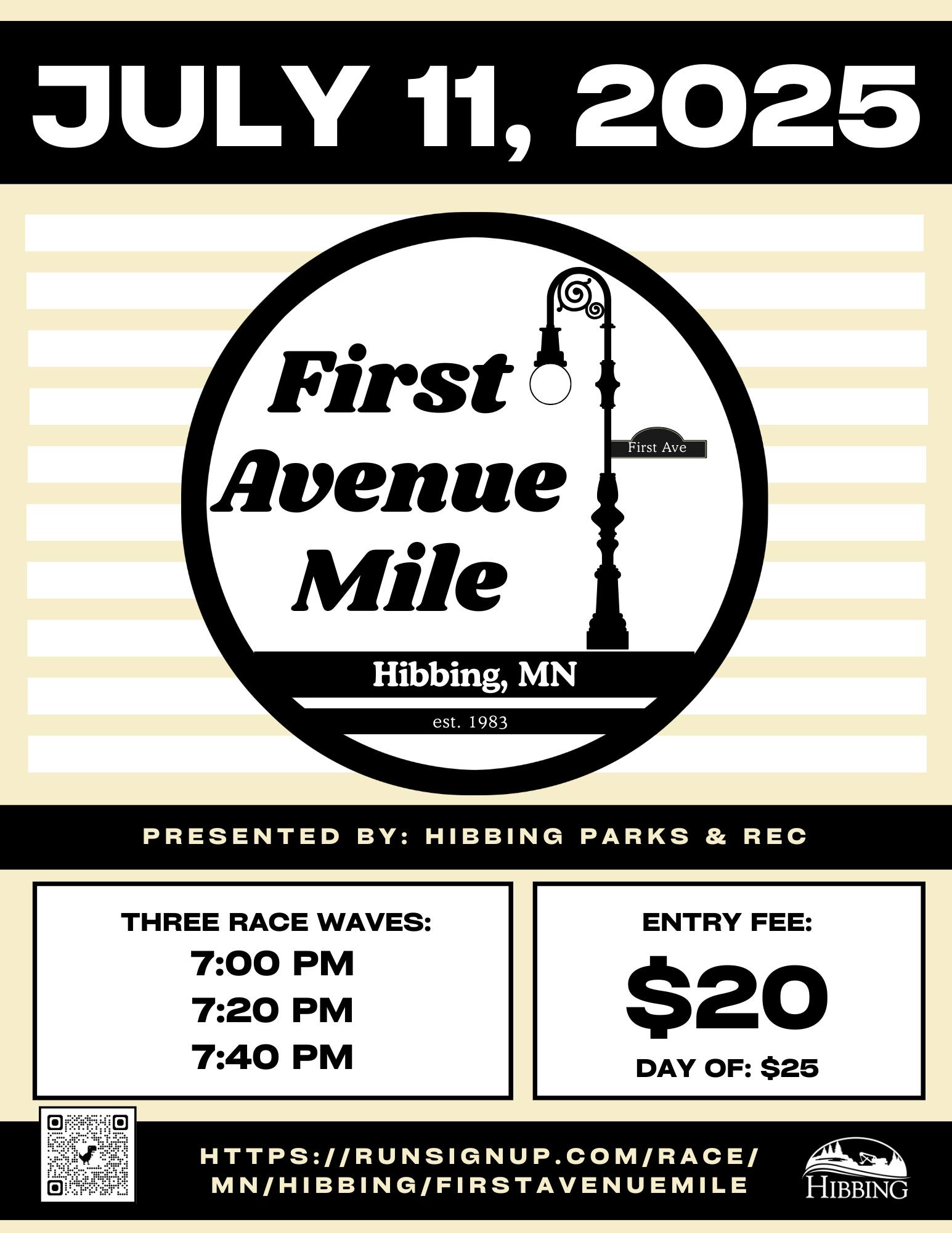 First Ave Mile 2025 Poster