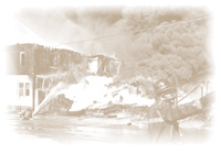 Historical photo of a Hibbing Fire