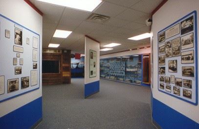 Pictures in the Greyhound museum