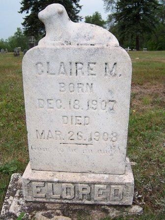 Eldred Gravestone in North Hibbing
