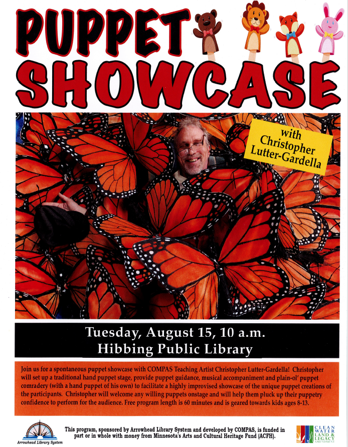 Library Puppet Teaching Showcase Image