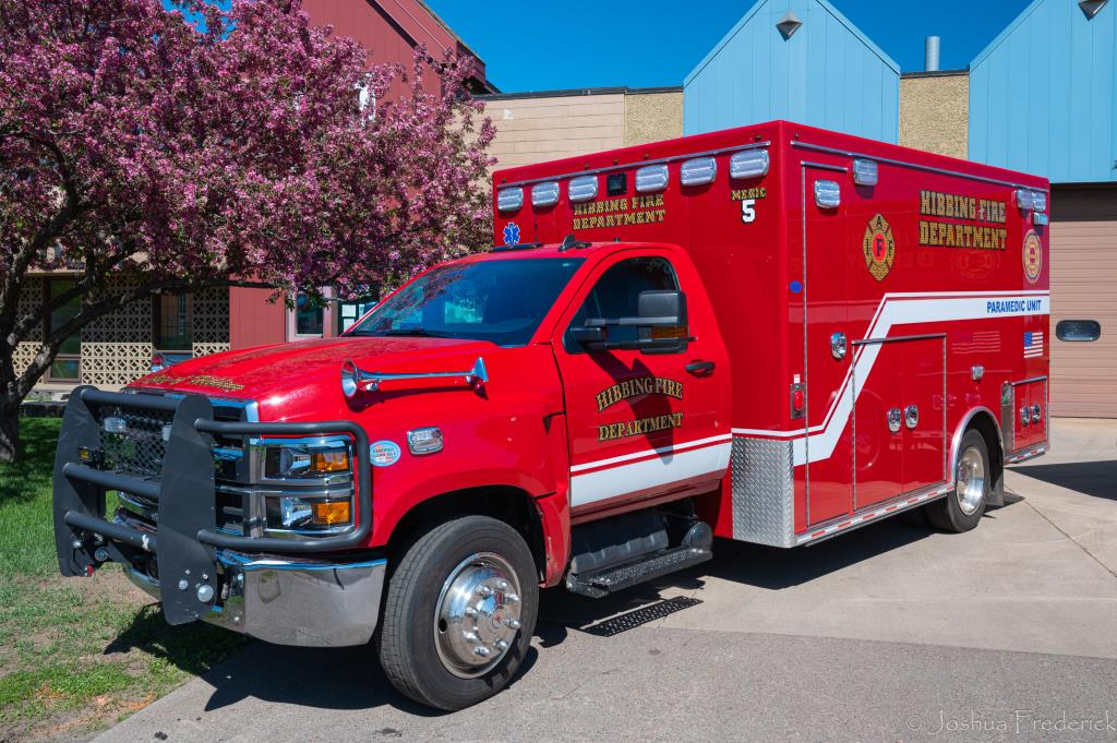 Medic Units- The HFD operates 4 ALS ambulances. All are built by Lifeline Emergency Vehicles on Chev