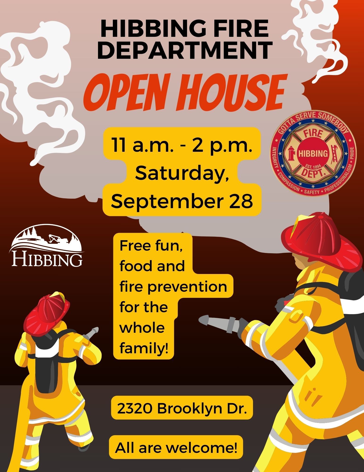 HFD Open House 2024 poster